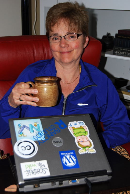 dsc_00031 Blogging in the red chair.