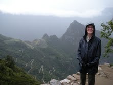 Lanie at machu pichu
