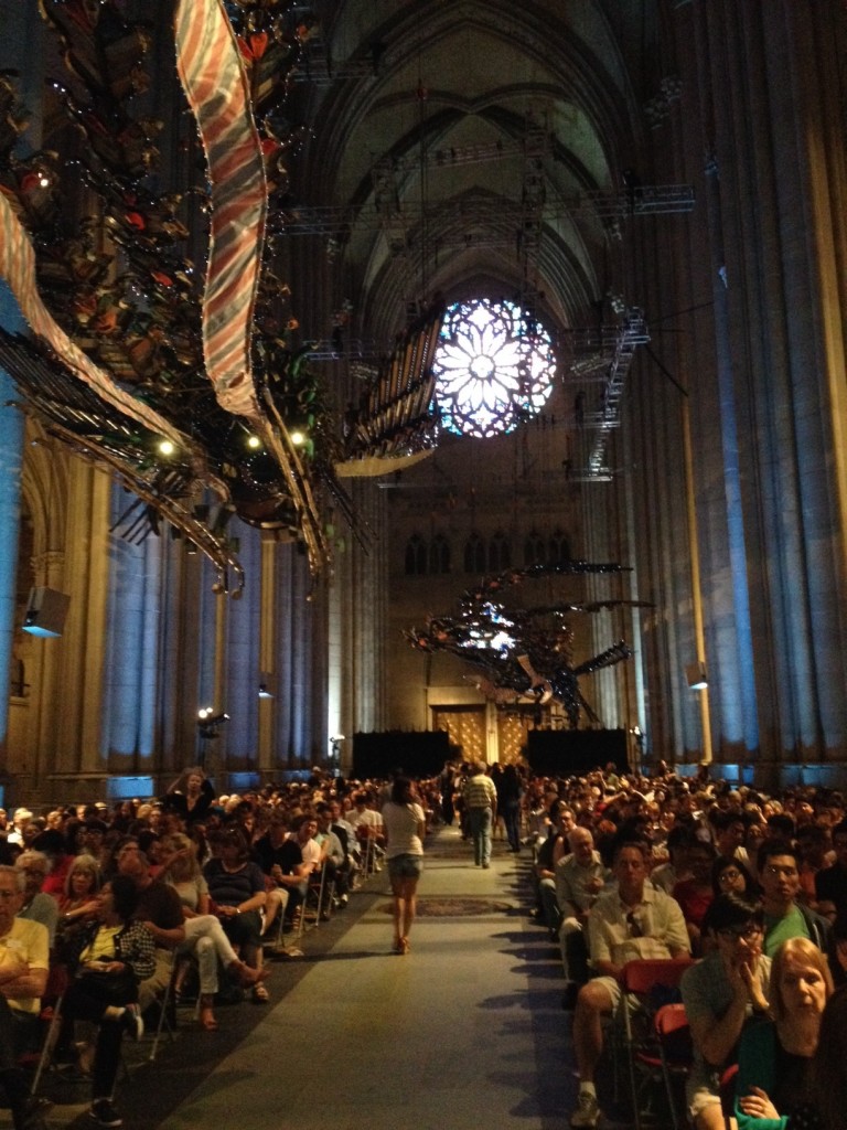 photo(50) Phoenix, by Xu Bing, inside the Cathedral